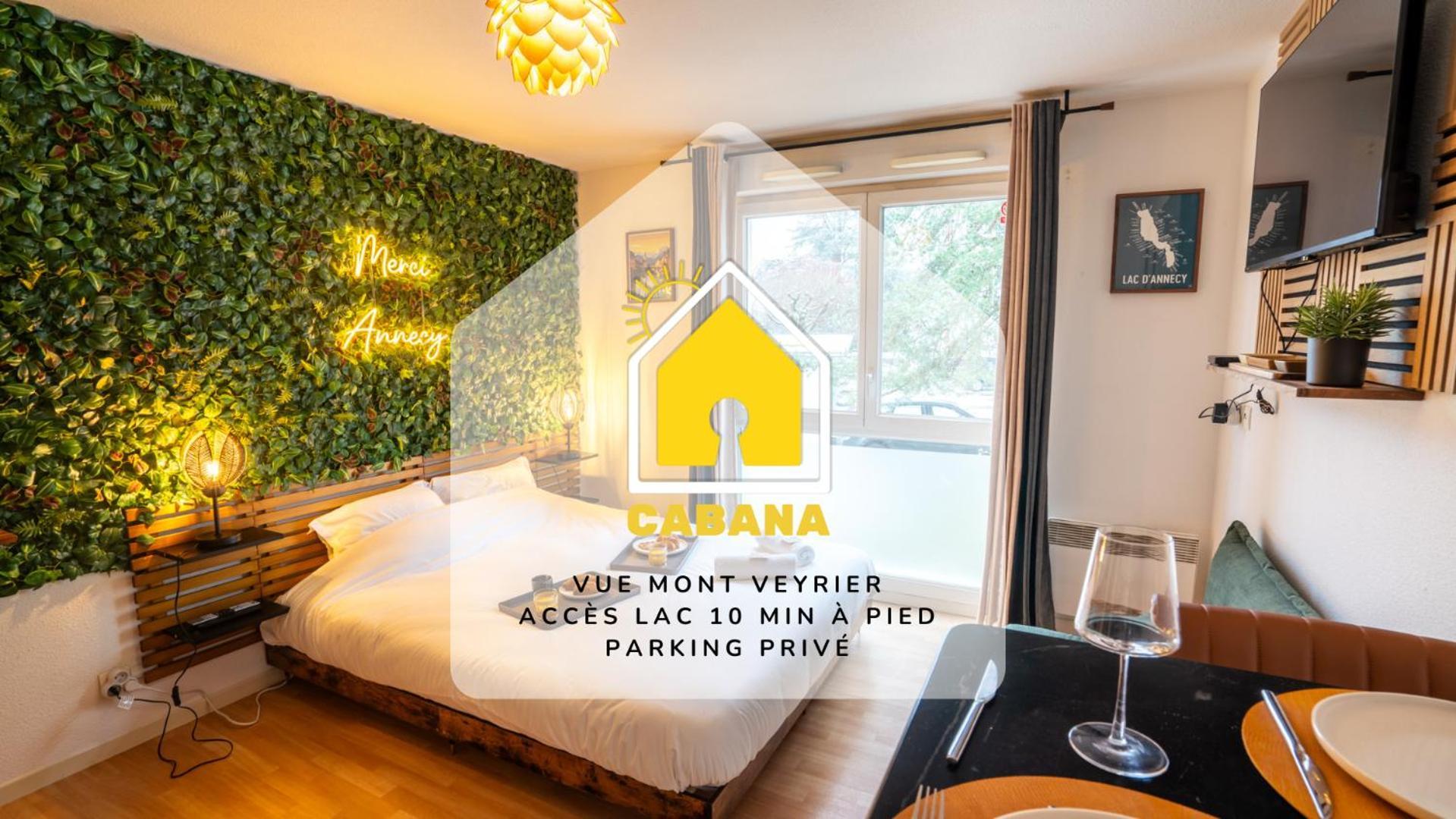 Cabana & Merci Annecy - Parking Et Proche Du Lac Luaran gambar